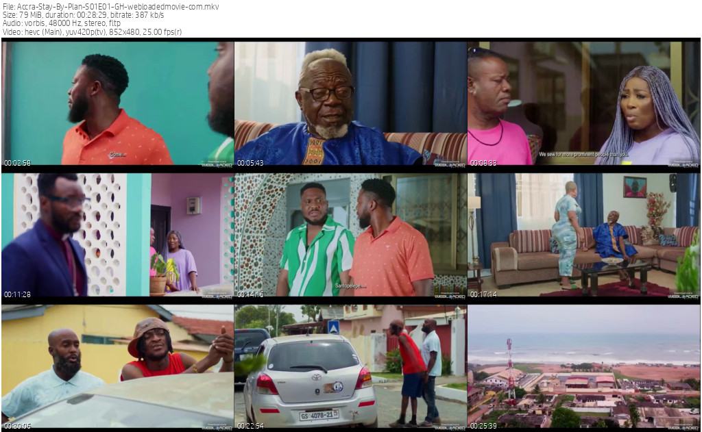 Accra Stay By Plan Season 1 (Episode 1 - 7 Added) - Ghana Series 2