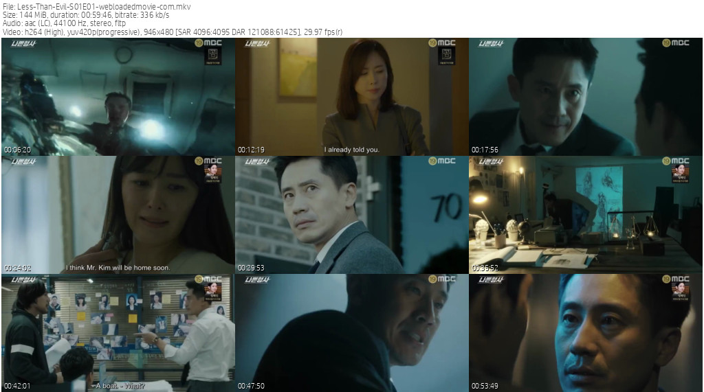 Less Than Evil Season (Completed) - Korean Drama 2