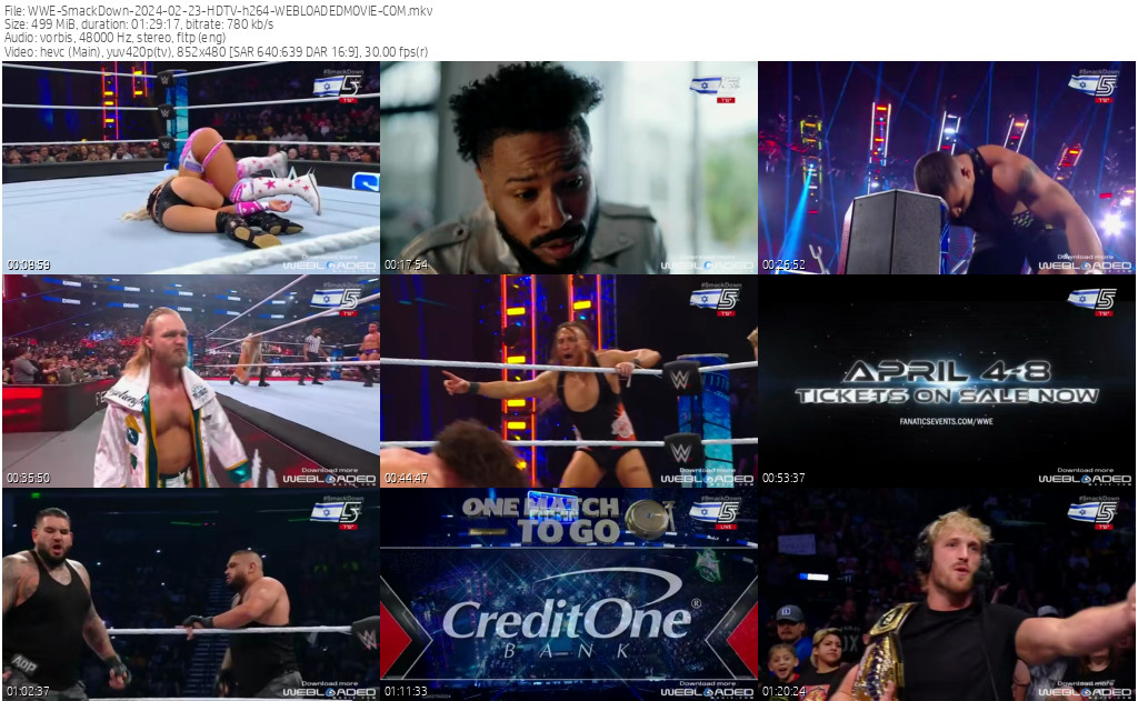 WWE SmackDown (2024.02.23) 1
