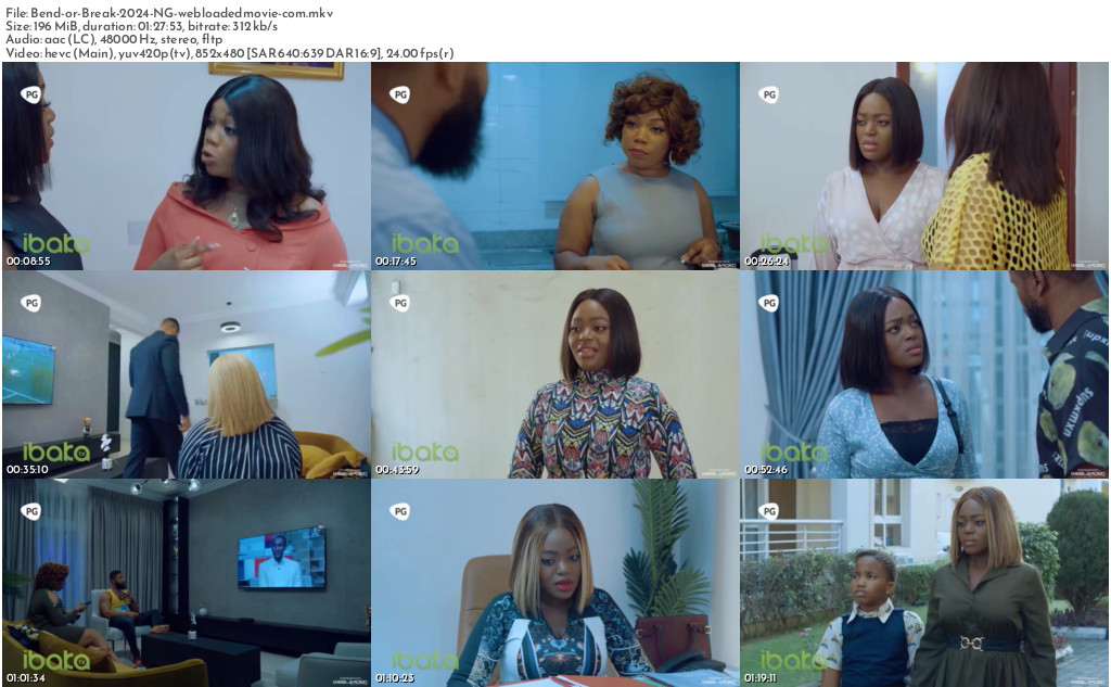 Bend or Break (2024)- Nollywood Movie 2