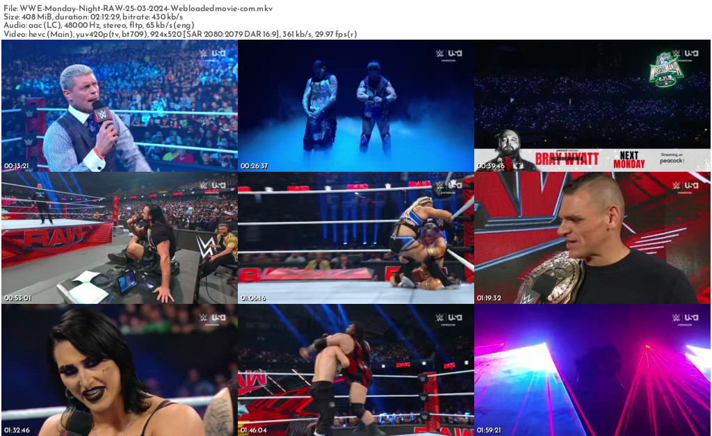 WWE Monday Night RAW (25.03.2024) 2