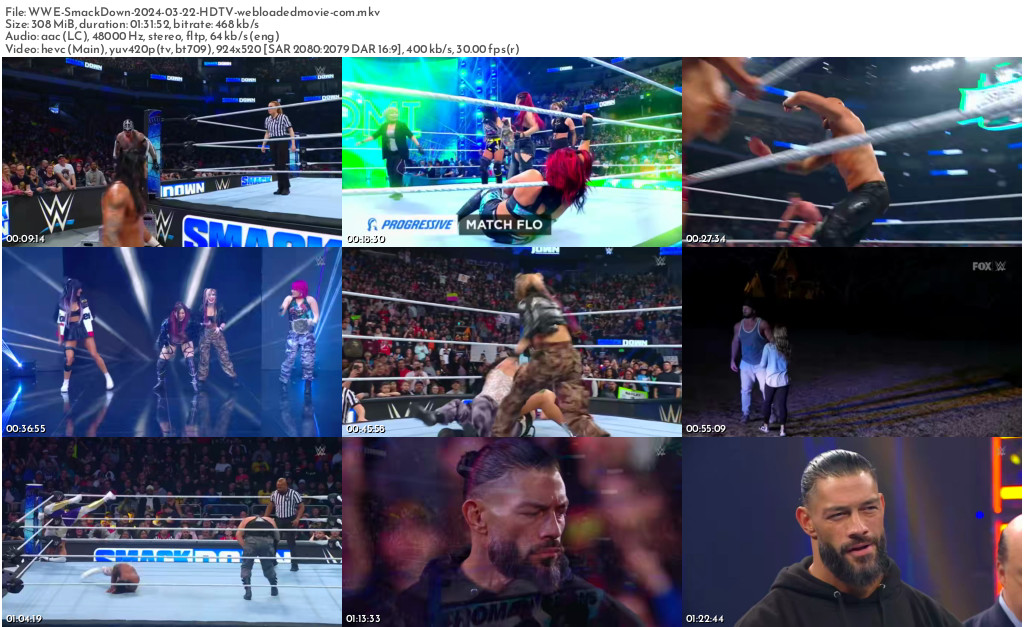 WWE Friday Night Smackdown (2024.03.22) 1