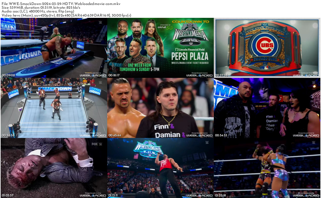 WWE Friday Night Smackdown (2024.03.29) 1