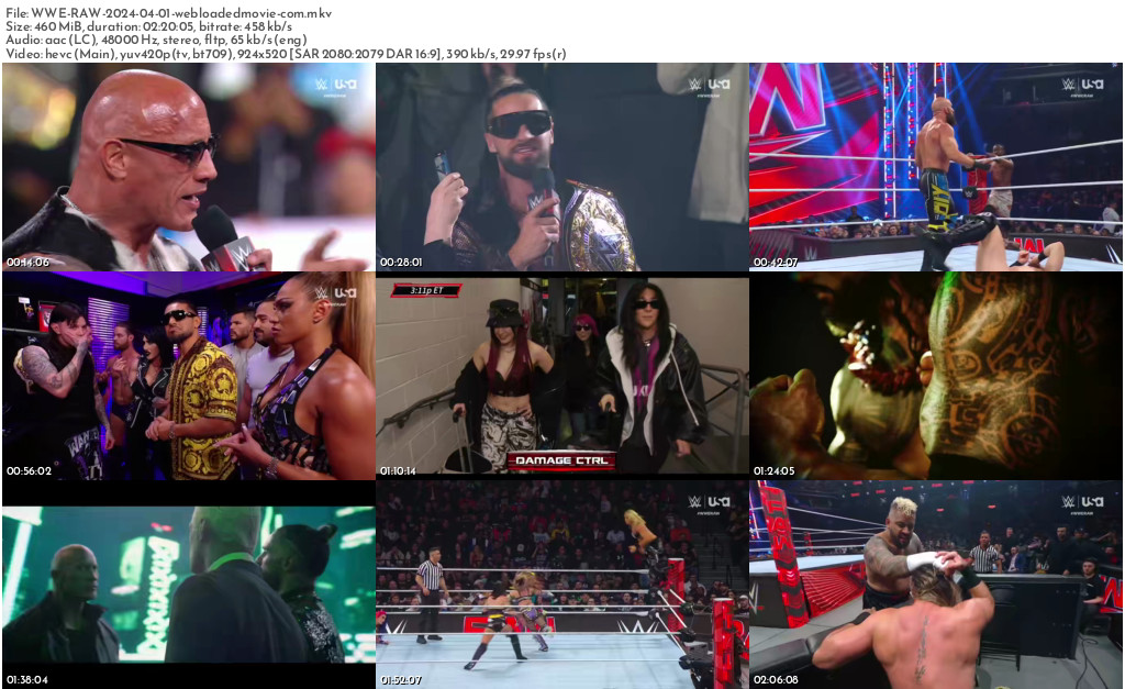 WWE Monday Night RAW (01.04.2024) 2