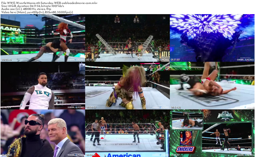 WWE WrestleMania Saturday (2024) 2