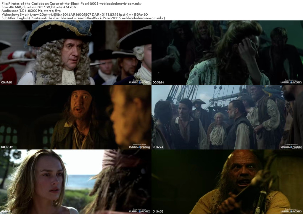 Pirates of the Caribbean: The Curse of the Black Pearl (2003) 24