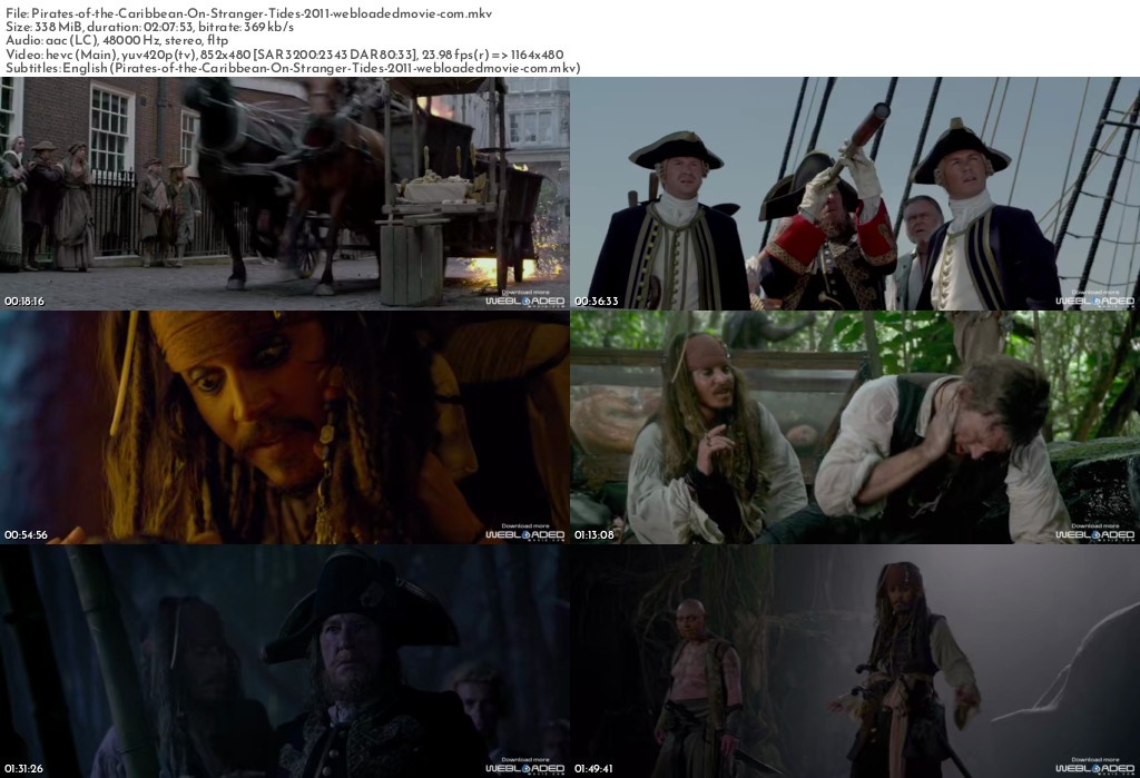 Pirates of the Caribbean: On Stranger Tides (2011) 16