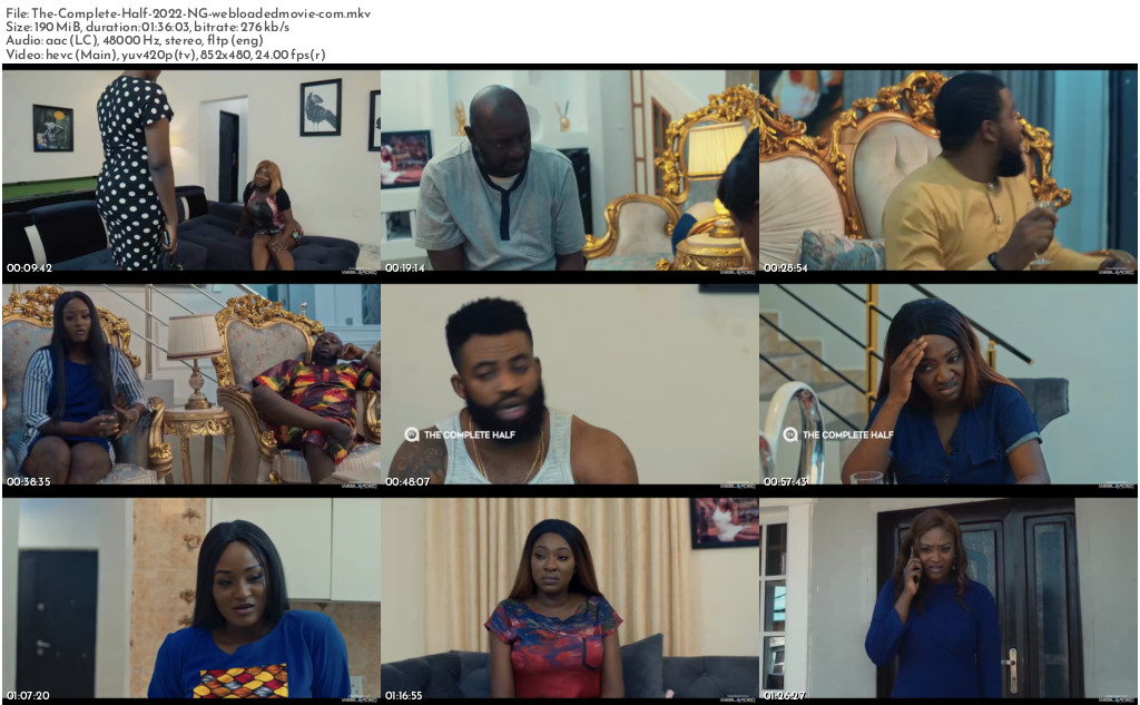 The Complete Half (2022) - Nigeria Movie 2