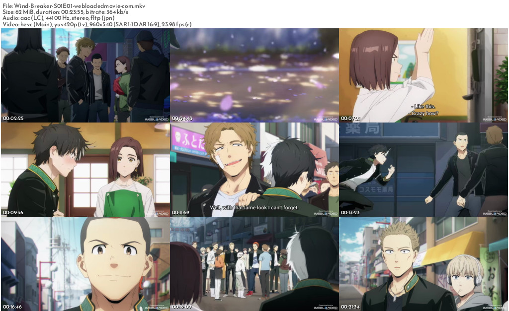 Wind Breaker S01 (Complete) - Japanese Anime 2