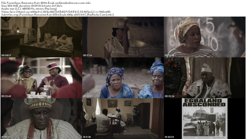 Funmilayo Ransome-Kuti (2024) – Nollywood Movie 2